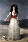 Duchess of Alba-The White Duchess, Francisco de Goya